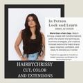 @hairby_chrissy Cut, Color and Extension Class October 4th, AZ